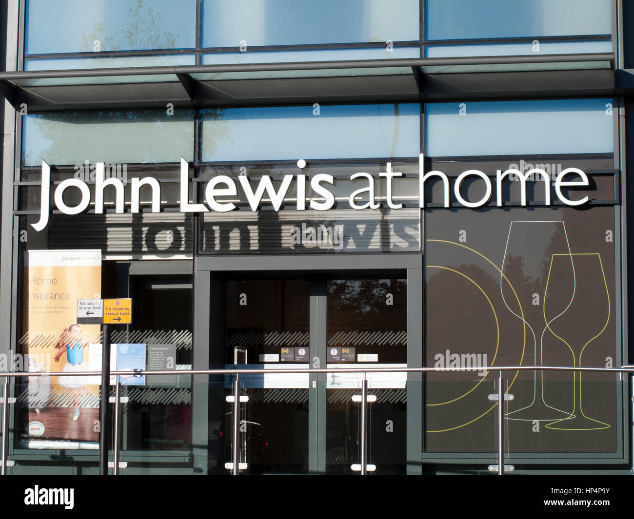 John Lewis at home department store, founded by John Lewis in 1864 as a drapery shop on Oxford