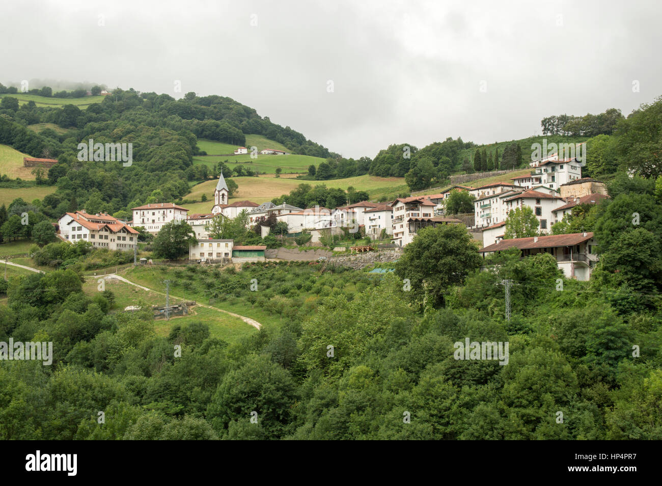 Camino de Santiago from Saint Jean Pied de Port to Roncesvalles via