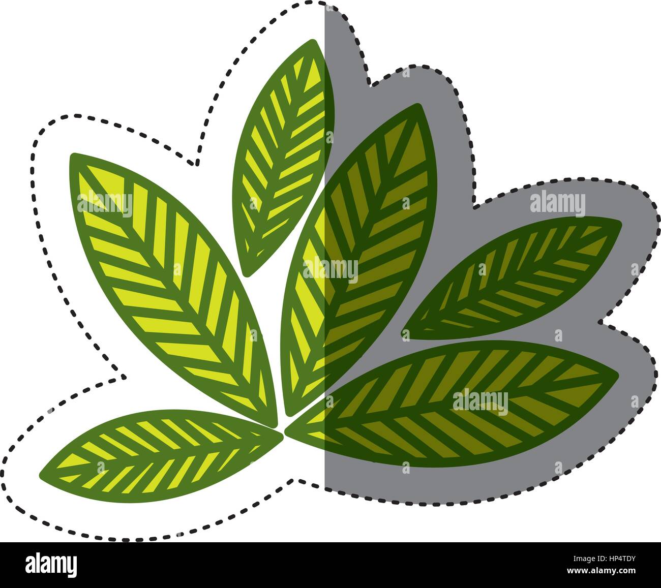 leaves icon image stock Stock Vector Image & Art - Alamy