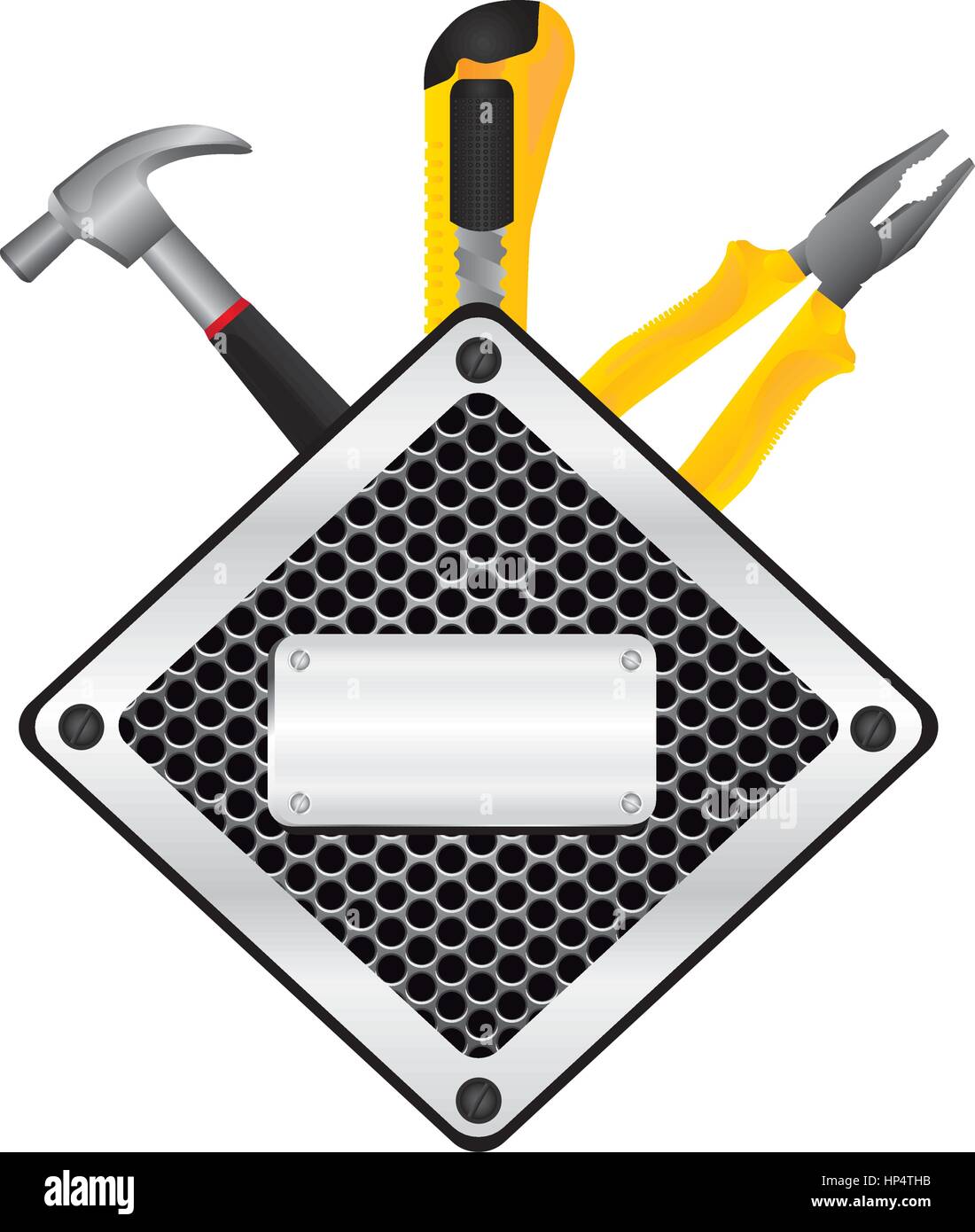 tools blank warnings icon Stock Vector Image & Art - Alamy