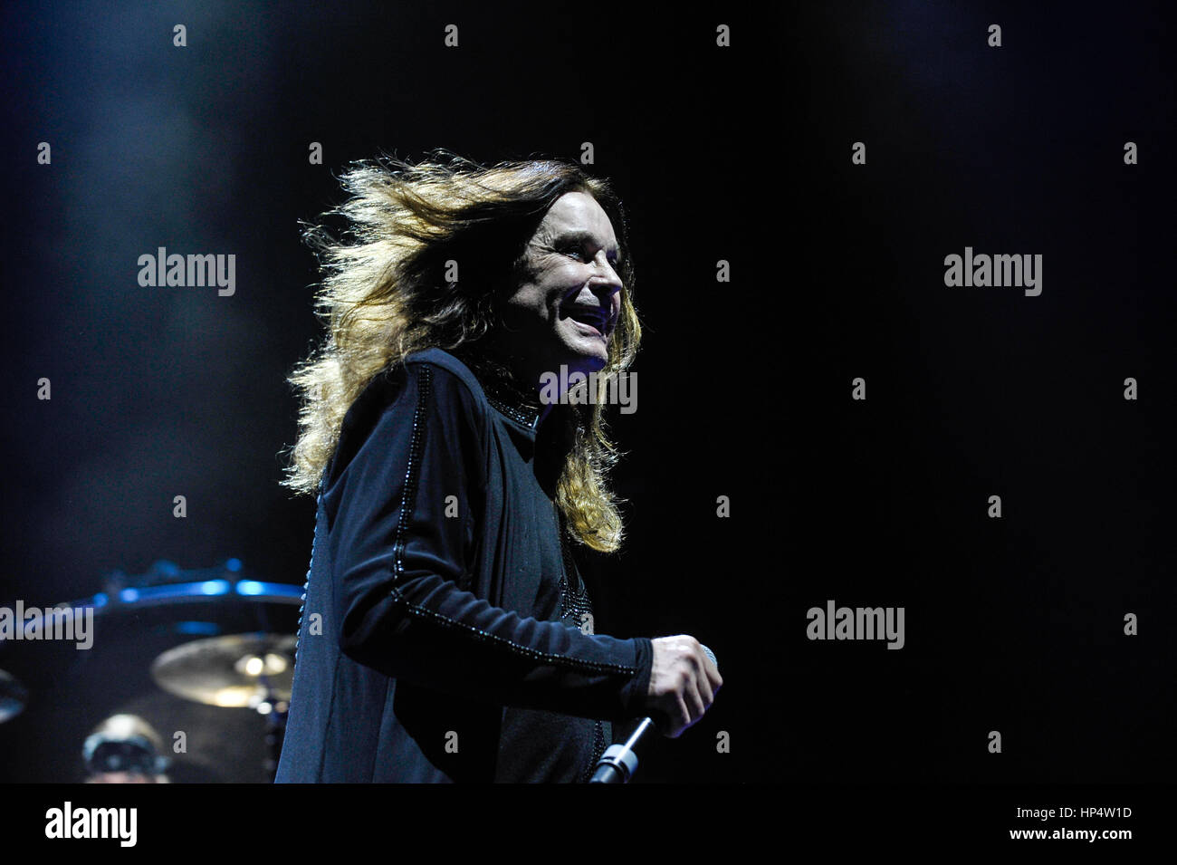 Esch-Belval, Luxembourg 17.06.2011. Ozzy Osbourne perfoms at Rockhal concert hall. Stock Photo