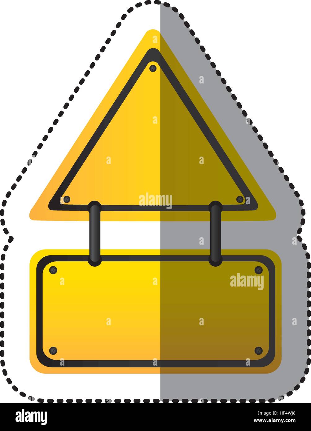 Yellow Triangle Symbol High Resolution Stock Photography and Images Alamy
