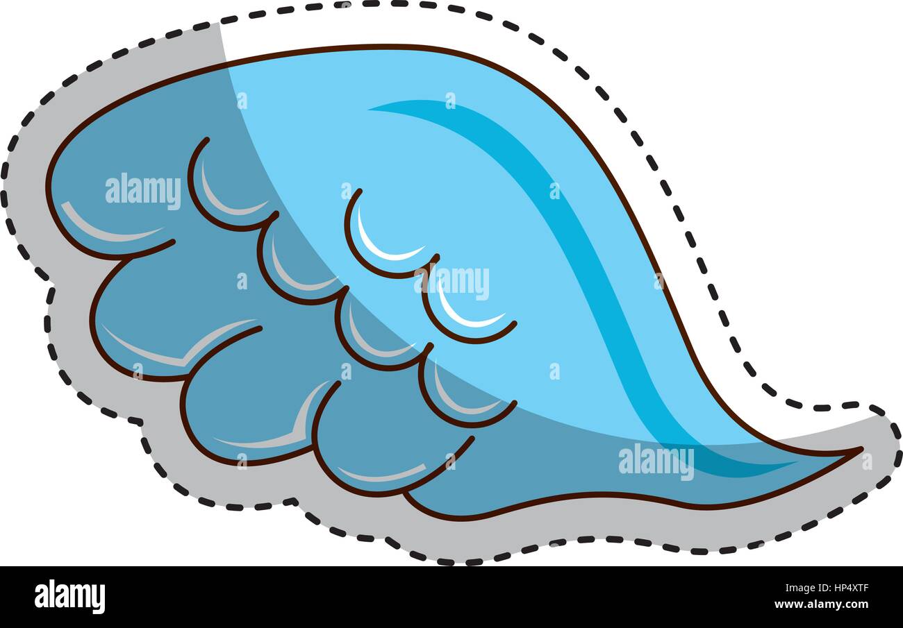 angel wings isolated icon vector illustration design Stock Vector Image ...