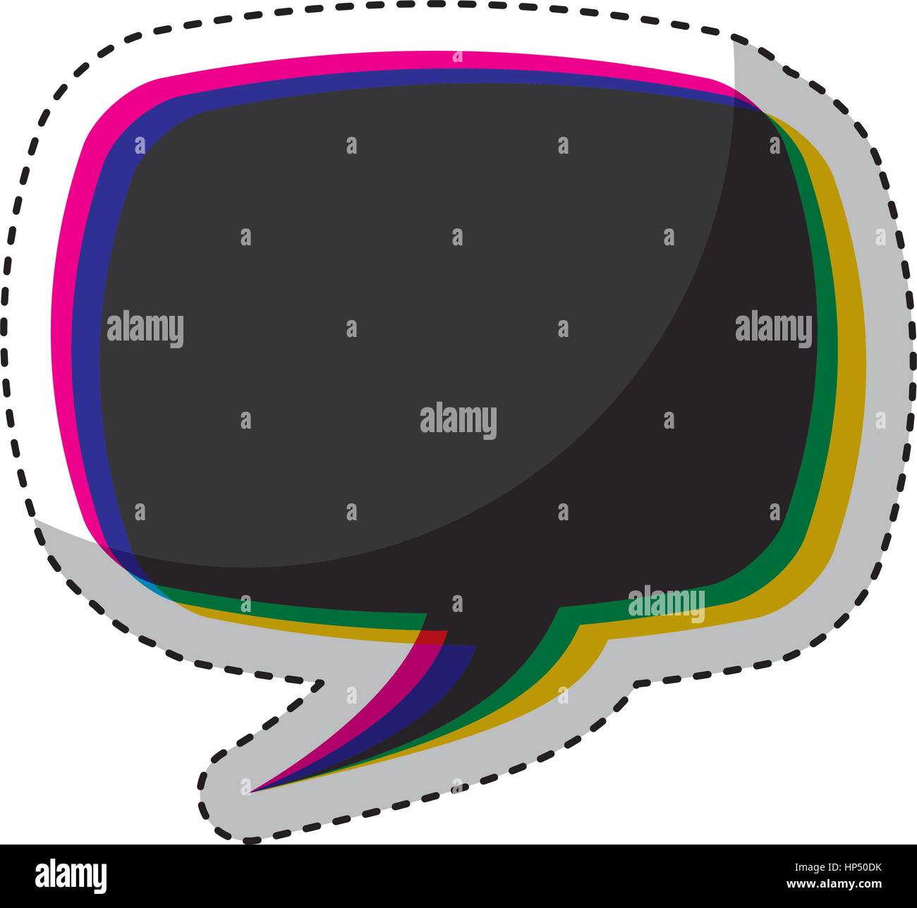 speech bubble message icon vector illustration design Stock Vector ...