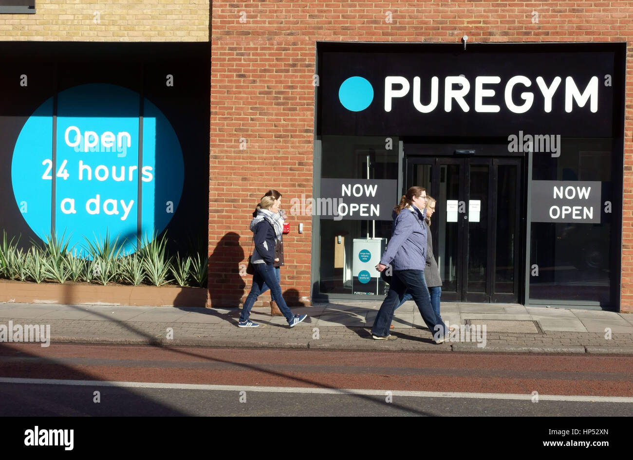 Branch of Puregym gyms in Camberwell, South London Stock Photo