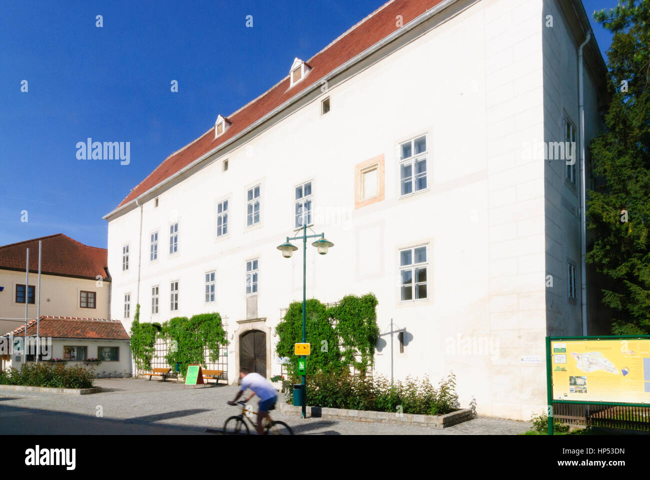 Traismauer, Schloss castle, Donau, Niederösterreich, Lower Austria, Austria Stock Photo