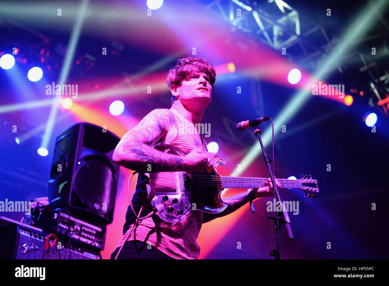 Barcelona May 30 Thee Oh Sees Band Performs At Primavera Sound 15 Festival On May 30 15 In Barcelona Spain Stock Photo Alamy
