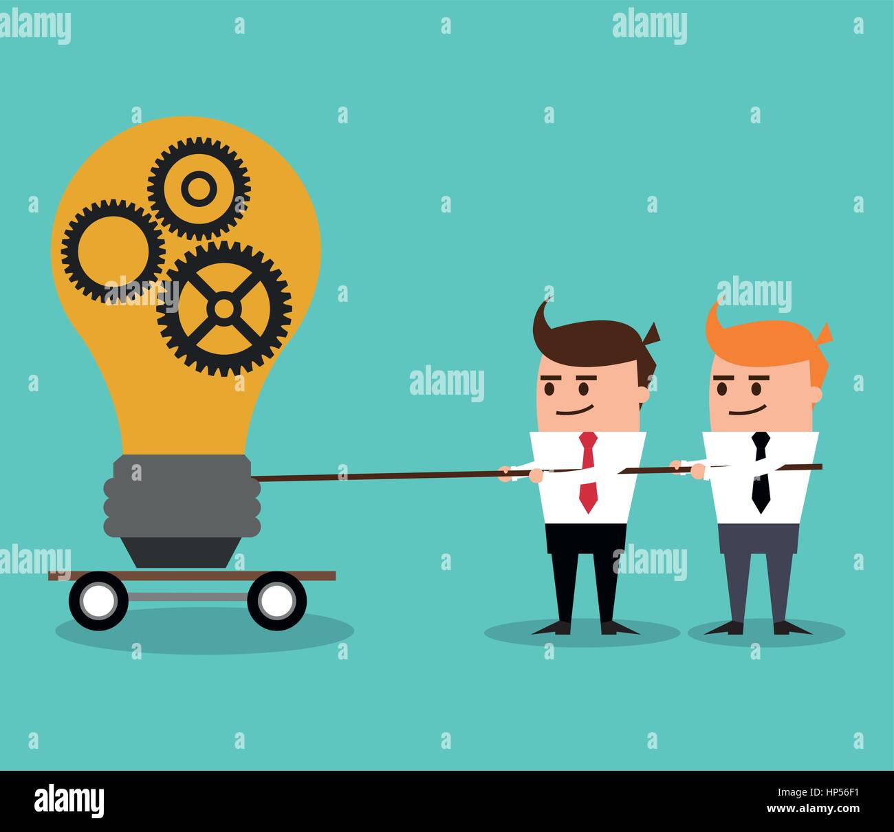 Project concept with business icon design, vector illustration 10 eps ...