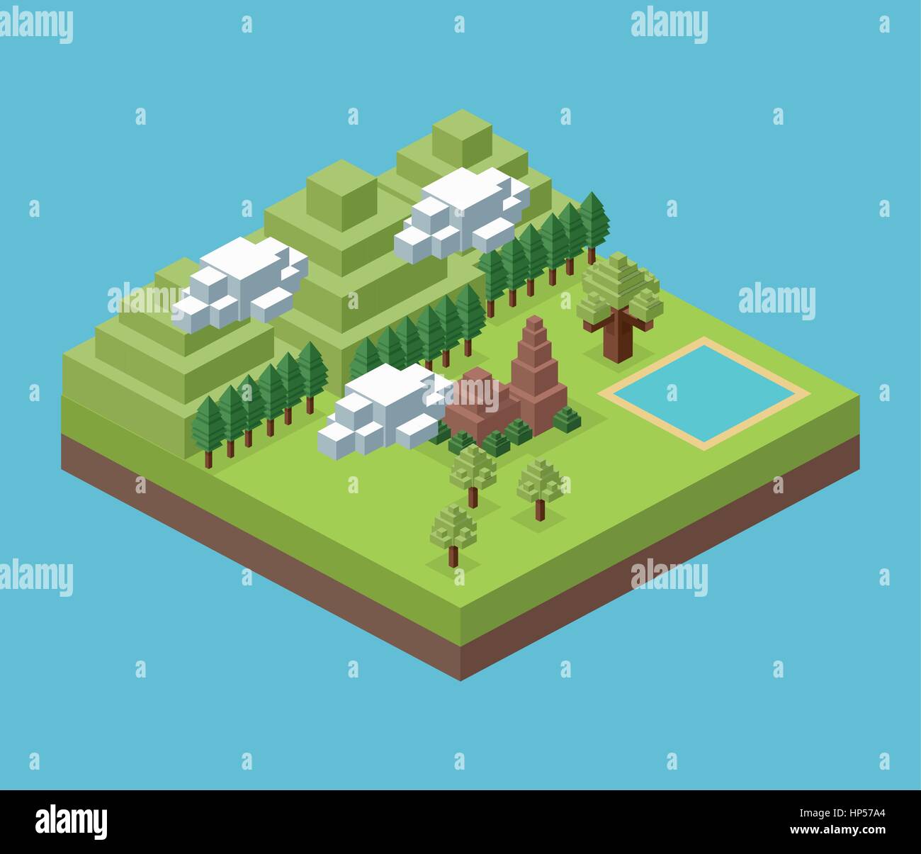 Isometric concept with icon design, vector illustration 10 eps graphic ...