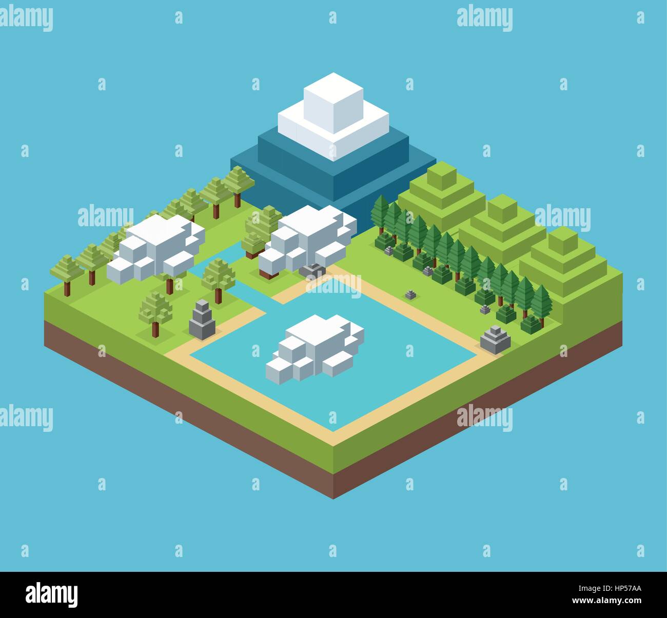 Isometric concept with icon design, vector illustration 10 eps graphic ...