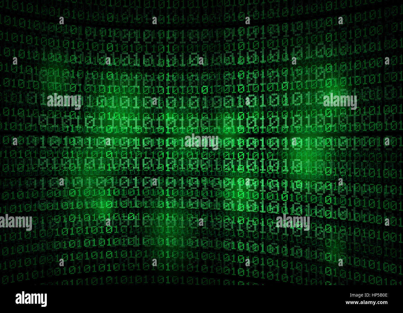 Binary Background Green