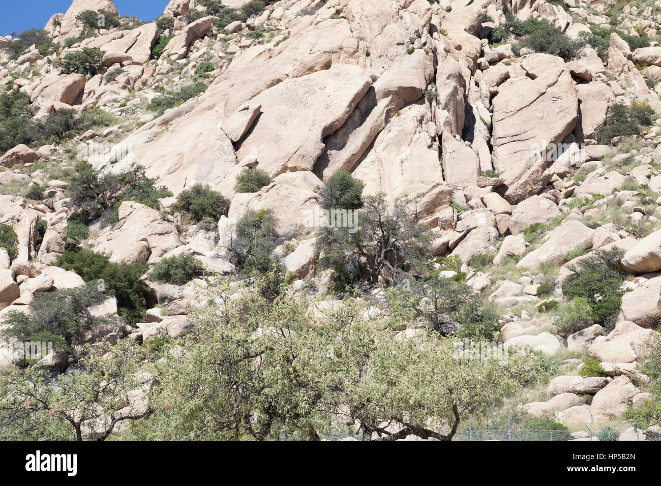 Close up of dry desert mountain rocks and peak Stock Photo - Alamy