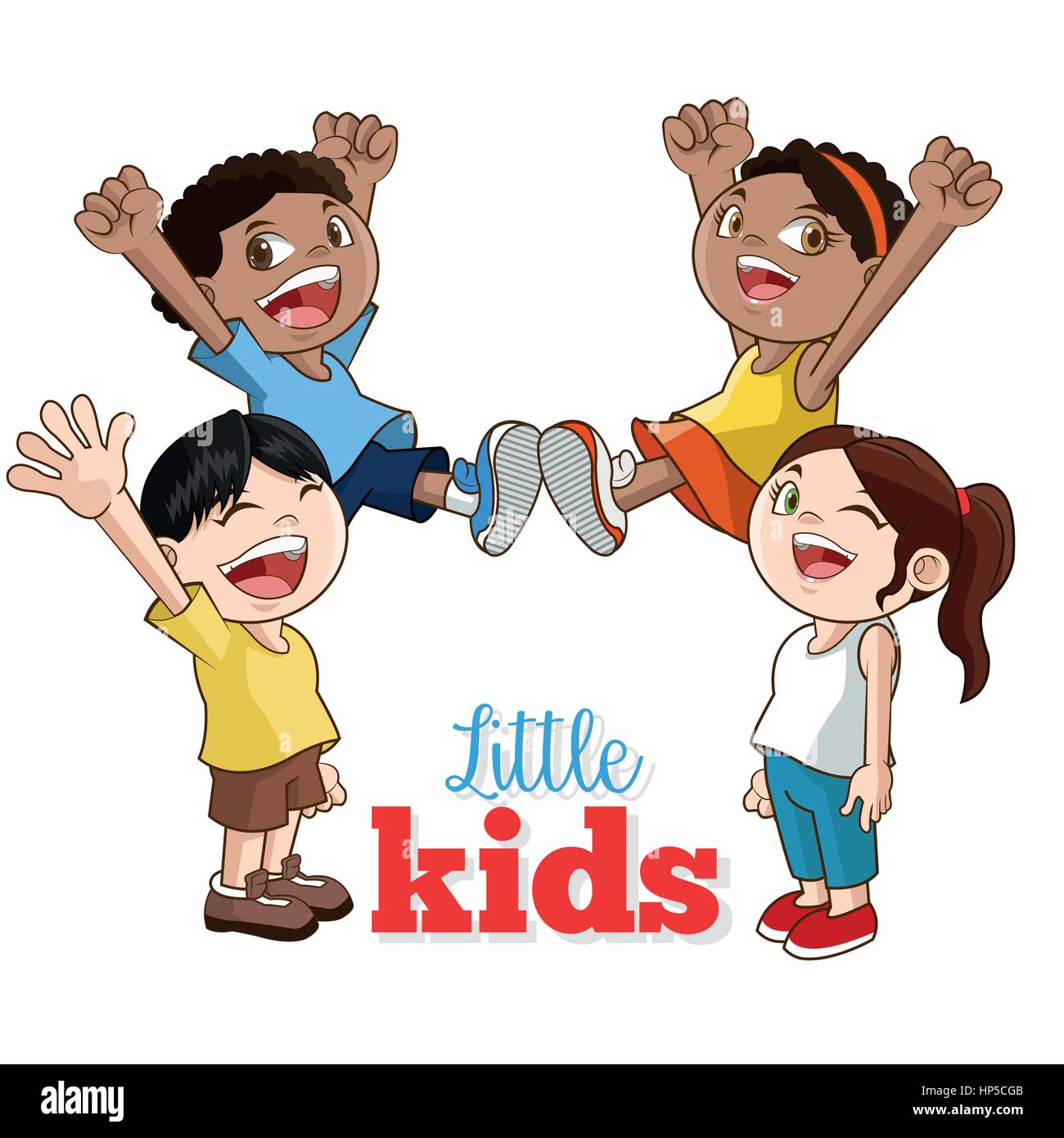 Kids concept with icon design, vector illustration 10 eps graphic Stock ...