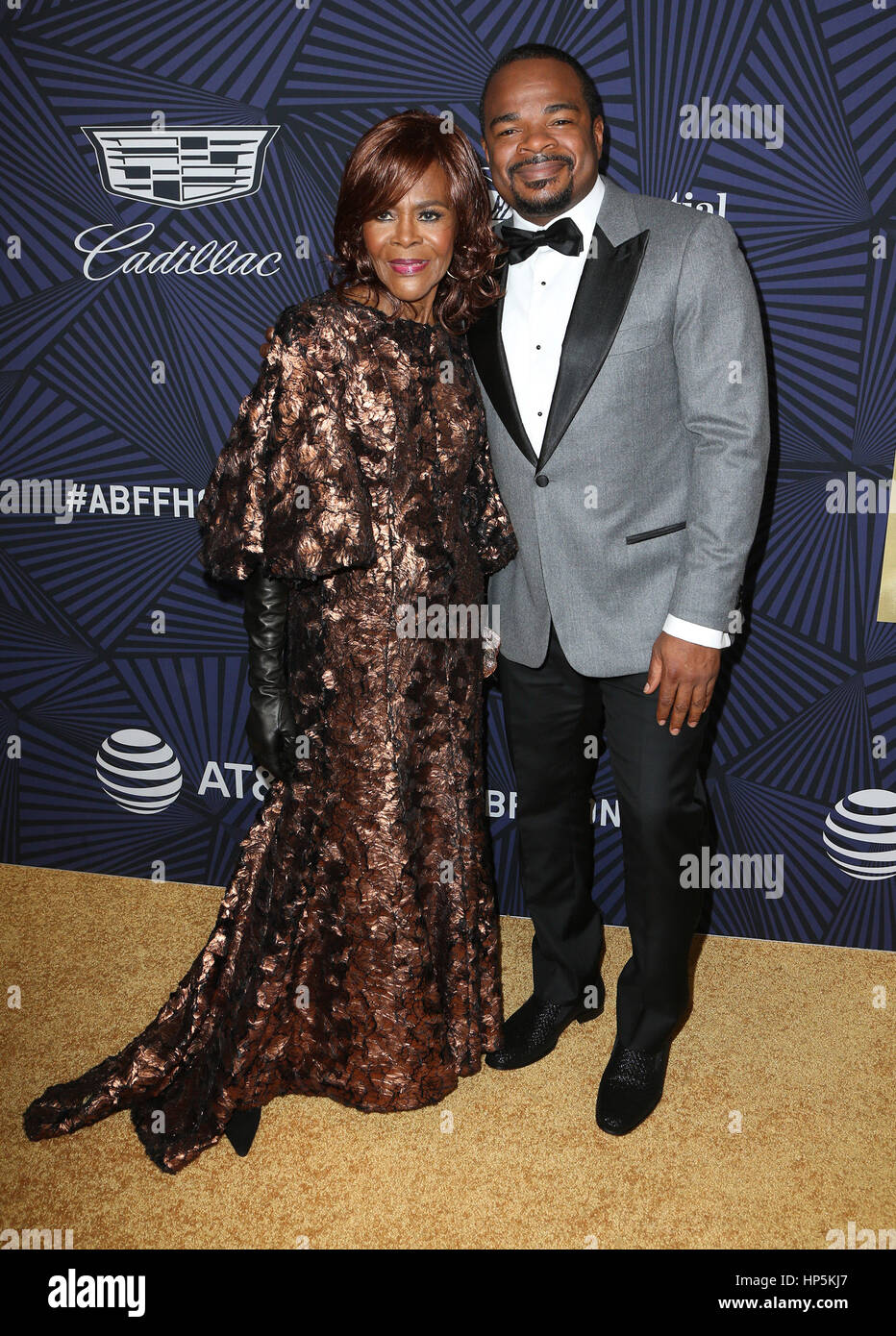 Beverly Hills, USA. 17th Feb, 2017. 17 February 2017 - Beverly Hills, California - Cicely Tyson, F. Gary Gray. BET 2017 American Black Film Festival Honors Awards held at The Beverly Hilton Hotel. Photo Credit: AdMedia. Credit: AdMedia/ZUMA Wire/Alamy Live News Stock Photo