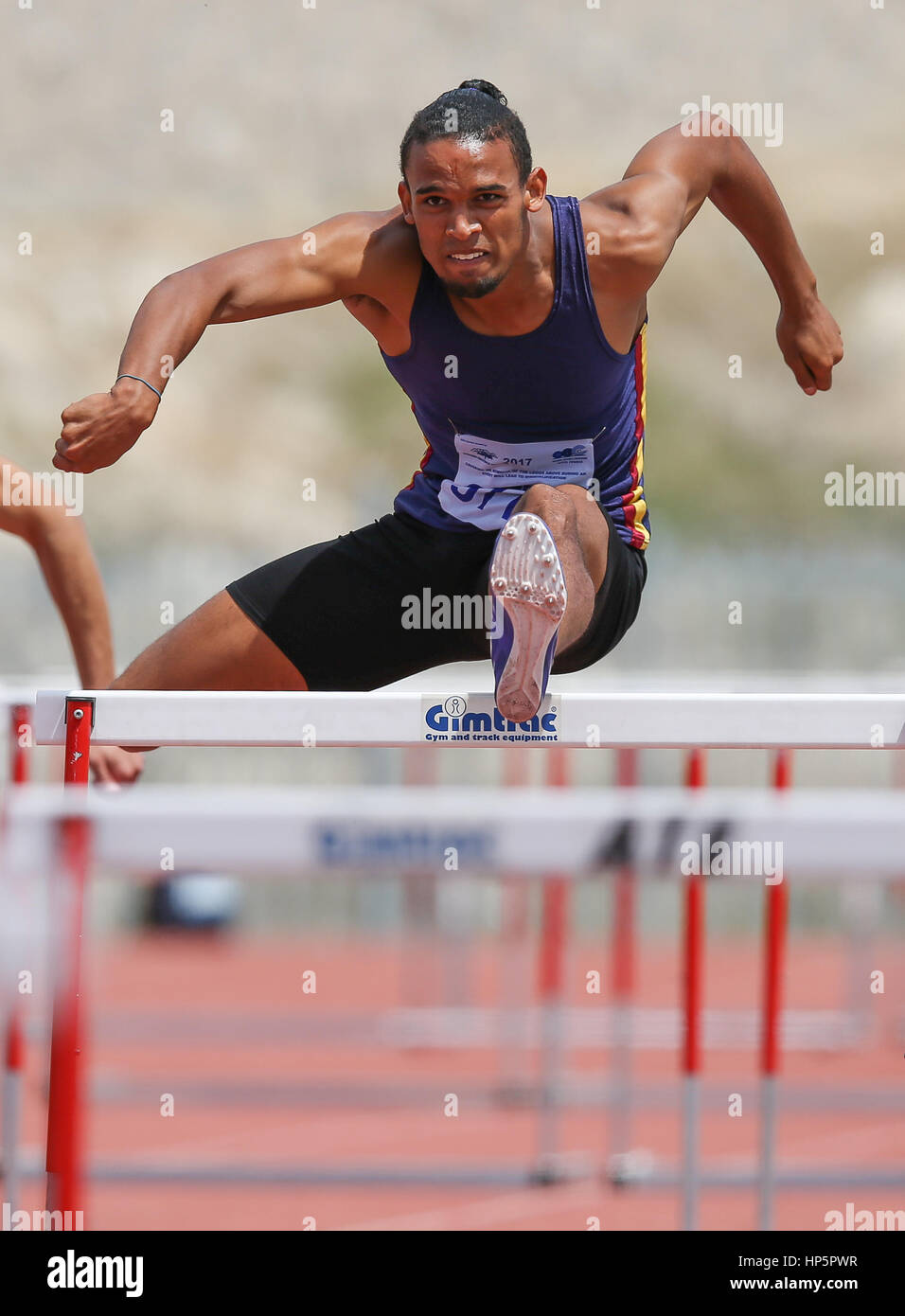 Wins mens 200m hurdles hi-res stock photography and images - Alamy