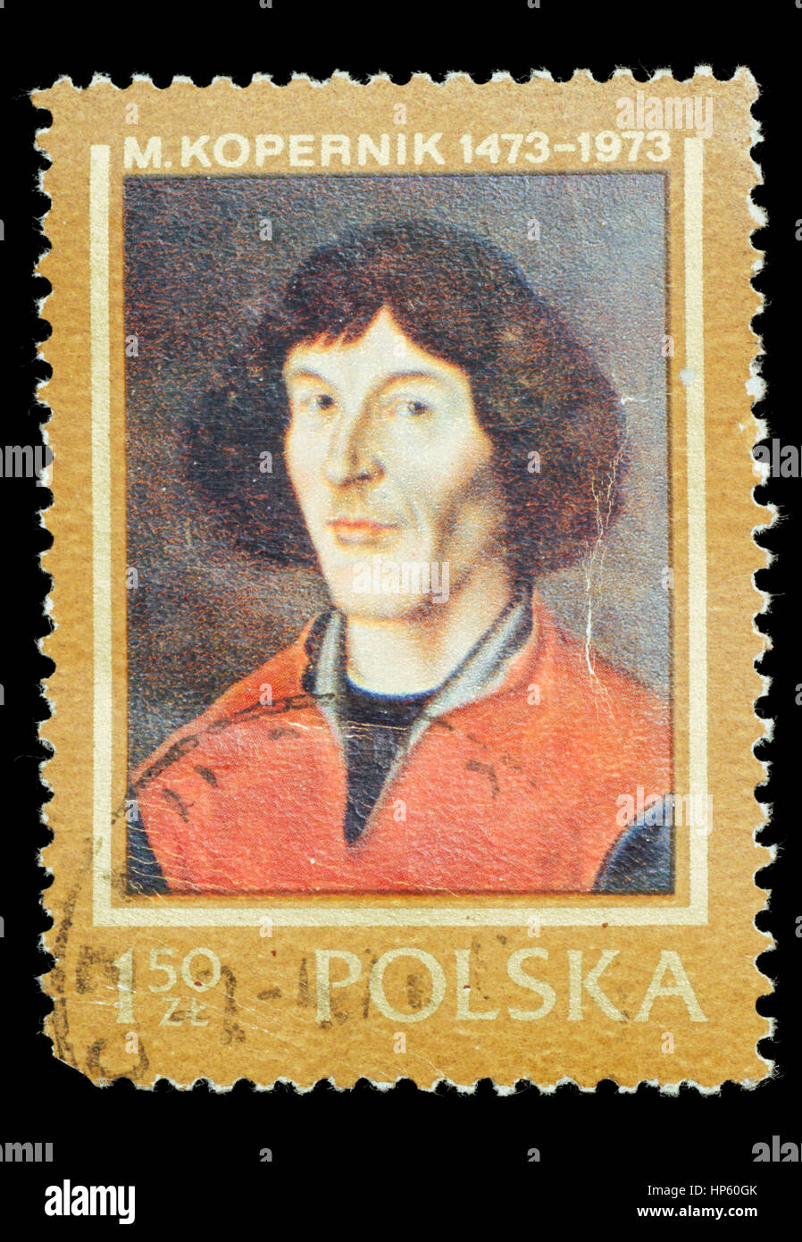 Old vintage polish postage stamp hi-res stock photography and images ...