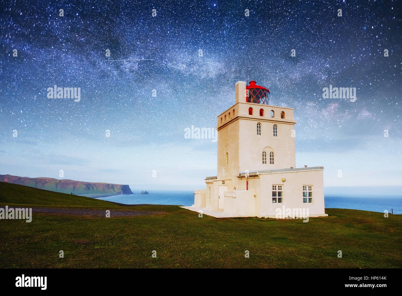 Fantastic starry sky and the milky way Stock Photo - Alamy