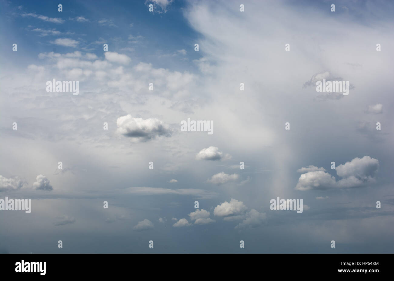Dark and grey clouds are in the sky Stock Photo - Alamy