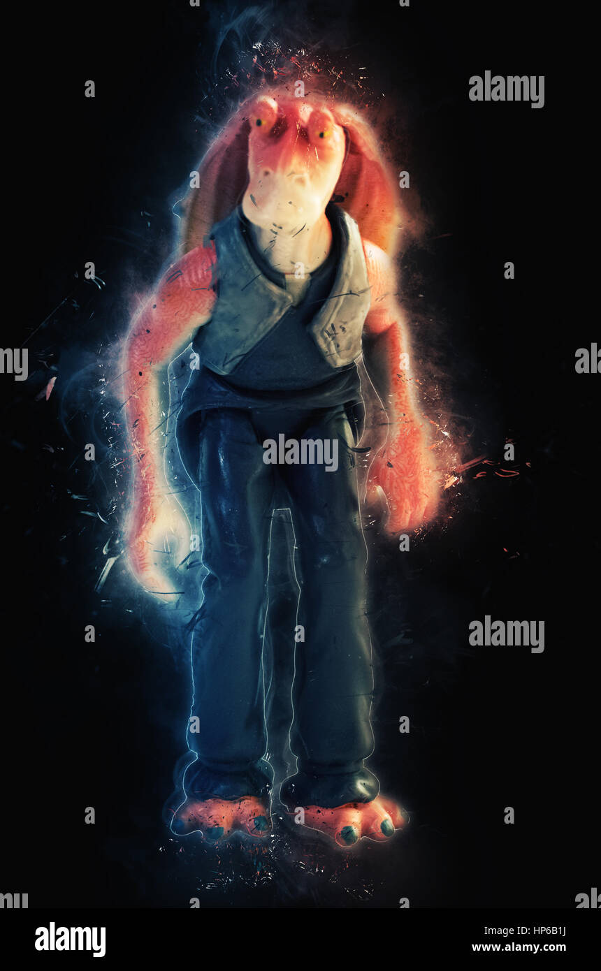 Jar Jar Binks High Resolution Stock Photography And Images Alamy