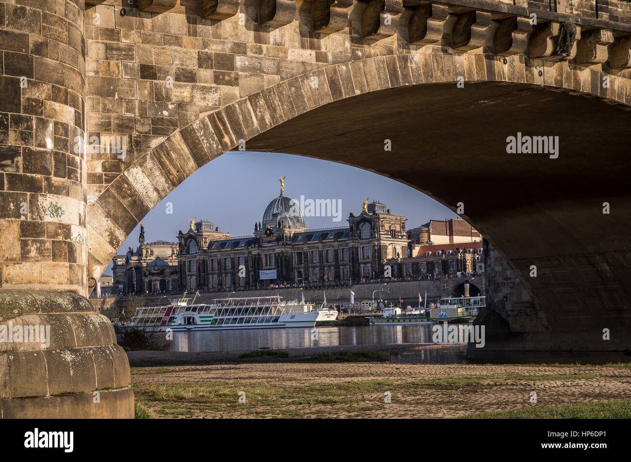 View on Academy of Fine Arts in Dresden, Germany Stock Photo