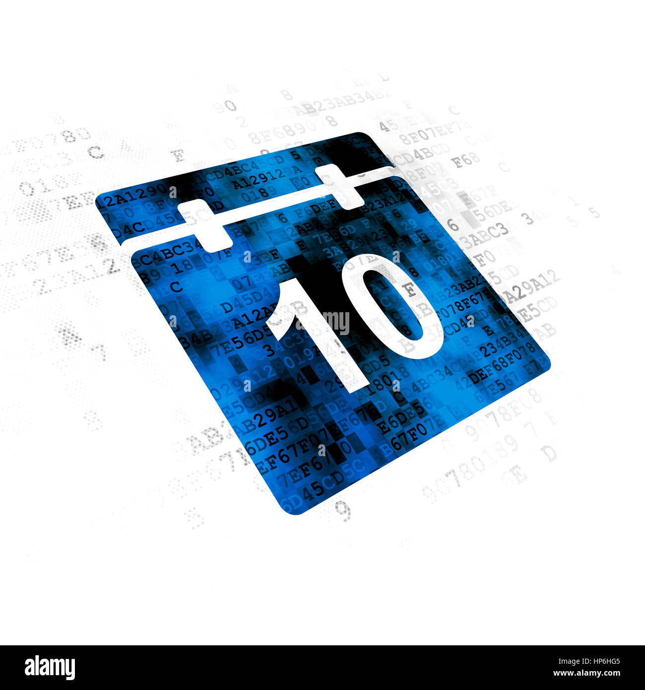 Time management icon digital Cut Out Stock Images Pictures Alamy