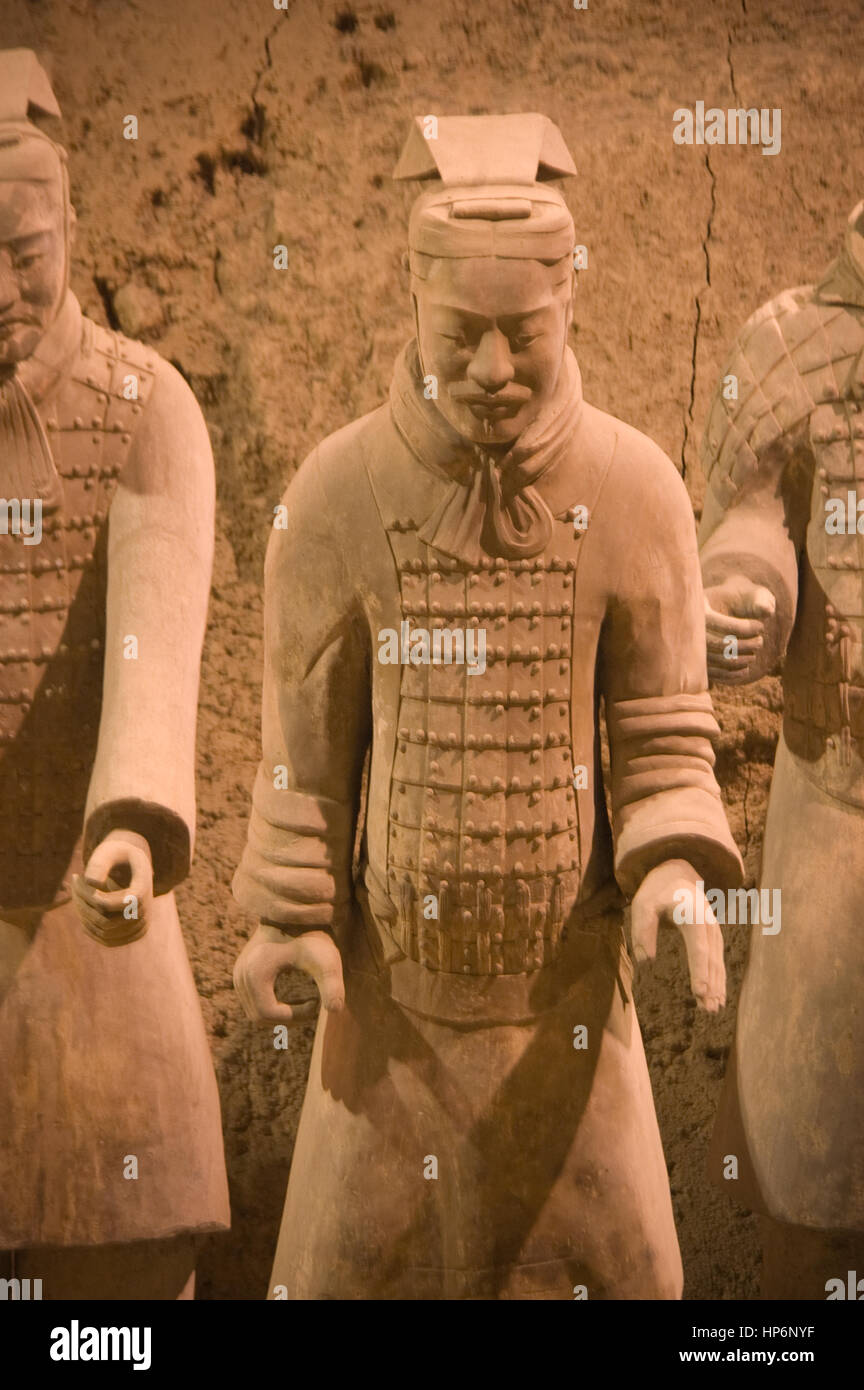 Terracotta warriors in Xi'an China Stock Photo - Alamy
