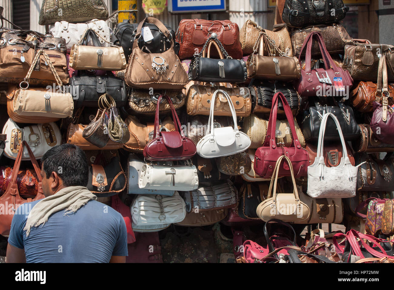 Stall Leather Handbags High Resolution Stock Photography and Images - Alamy