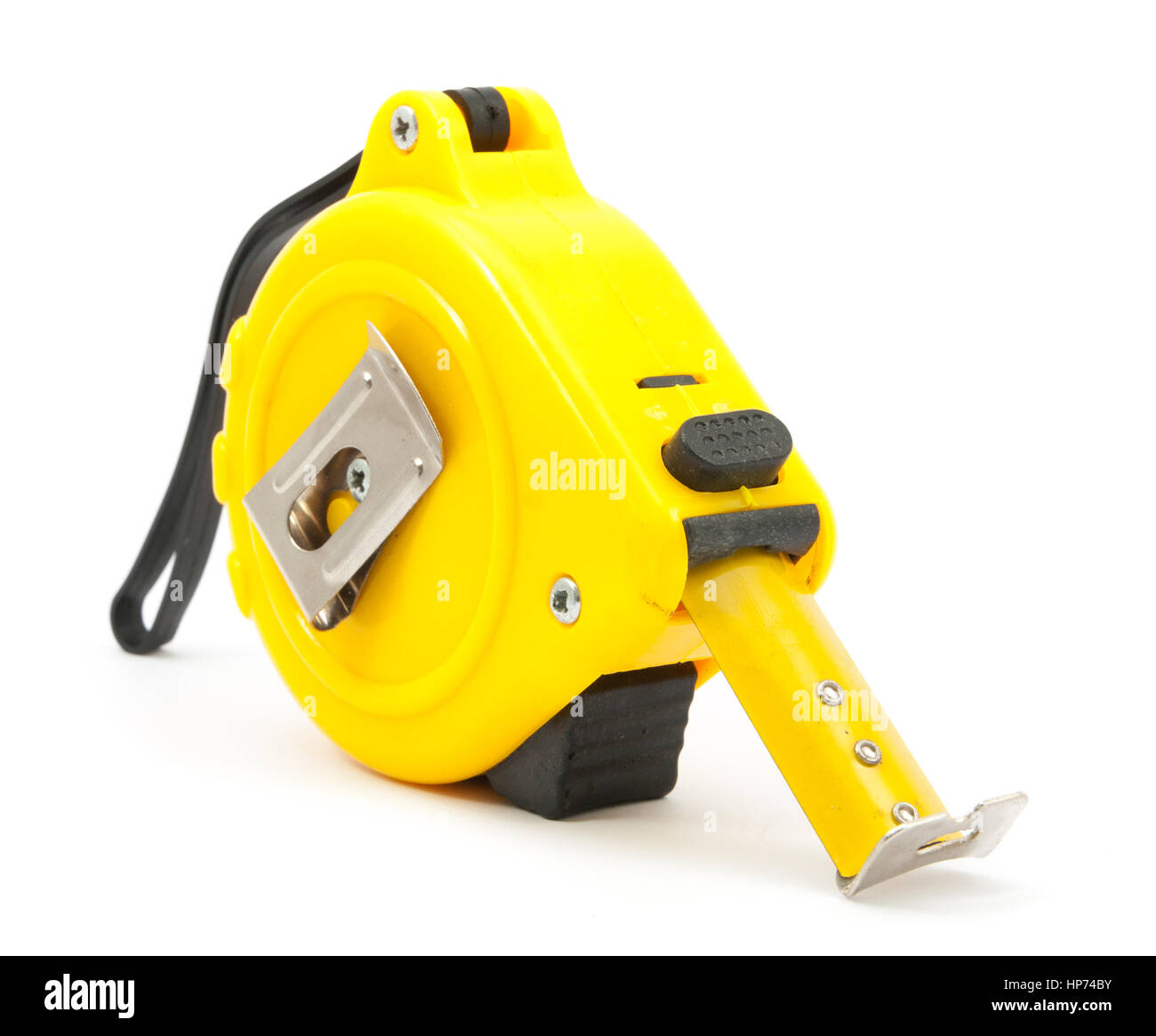 Yellow cartridge meter isolated on white background Stock Photo - Alamy