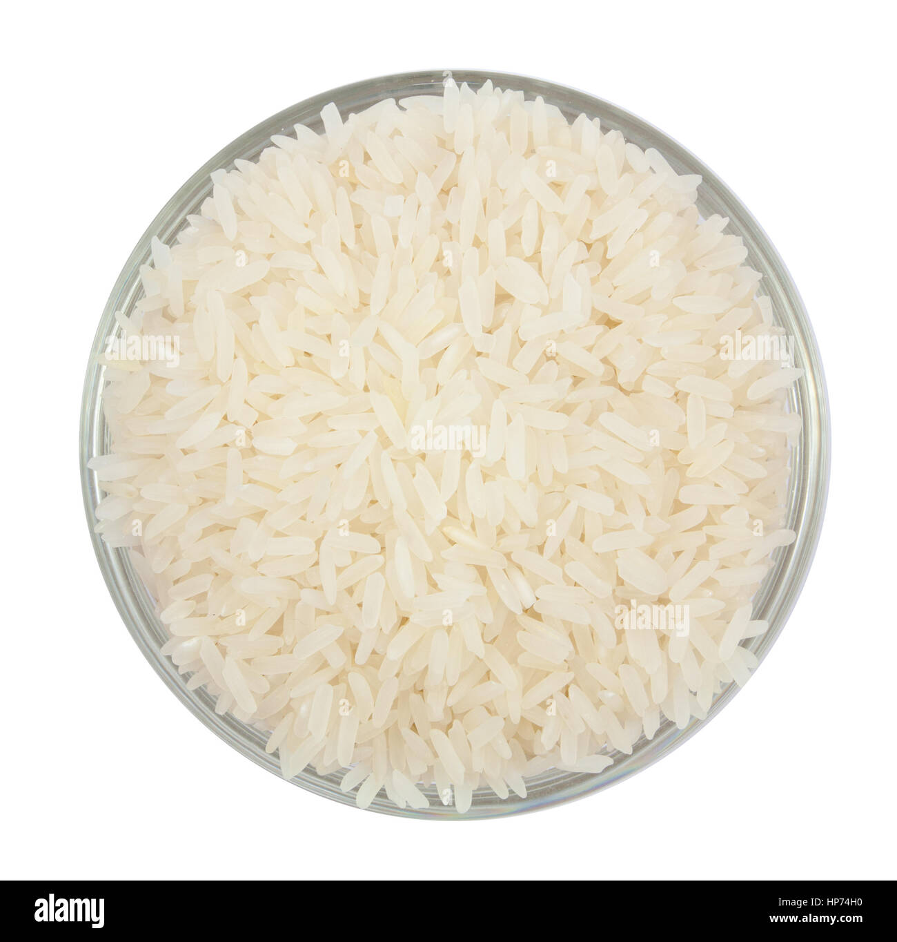 White cup brown rice white cup basmati rice hi-res stock photography ...