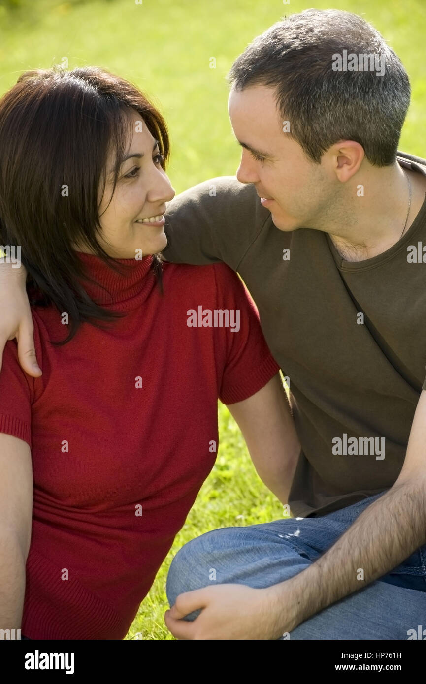 Model released, Liebespaar love couple Stock Photo Alamy