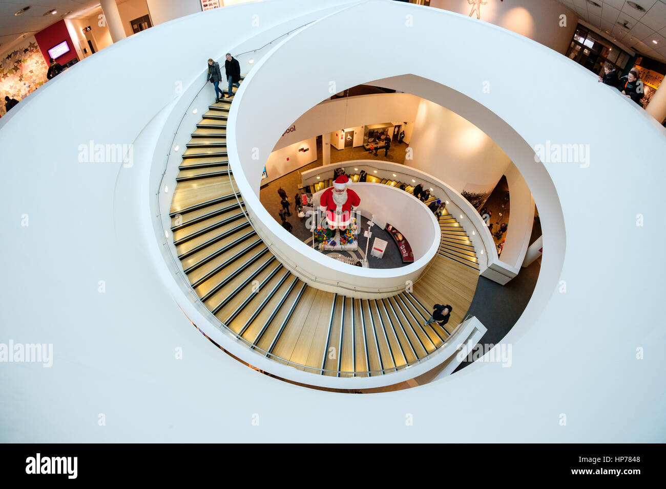 National museum liverpool staircase hires stock photography and images