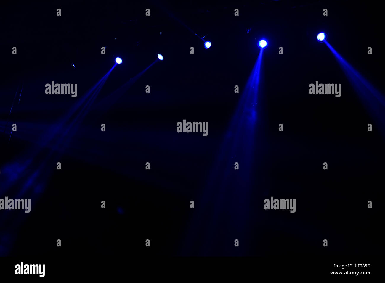 Stage lights at a live concert Stock Photo - Alamy