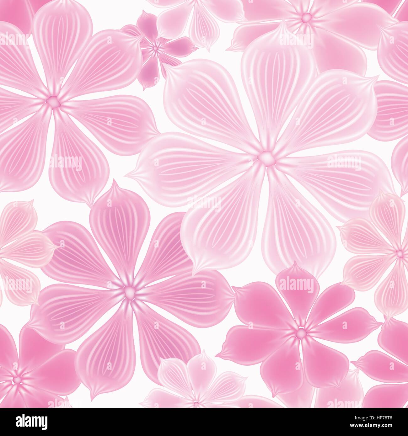 Floral seamless pattern. Flower background. Floral seamless texture with flowers. Flourish garden wallpaper Stock Vector