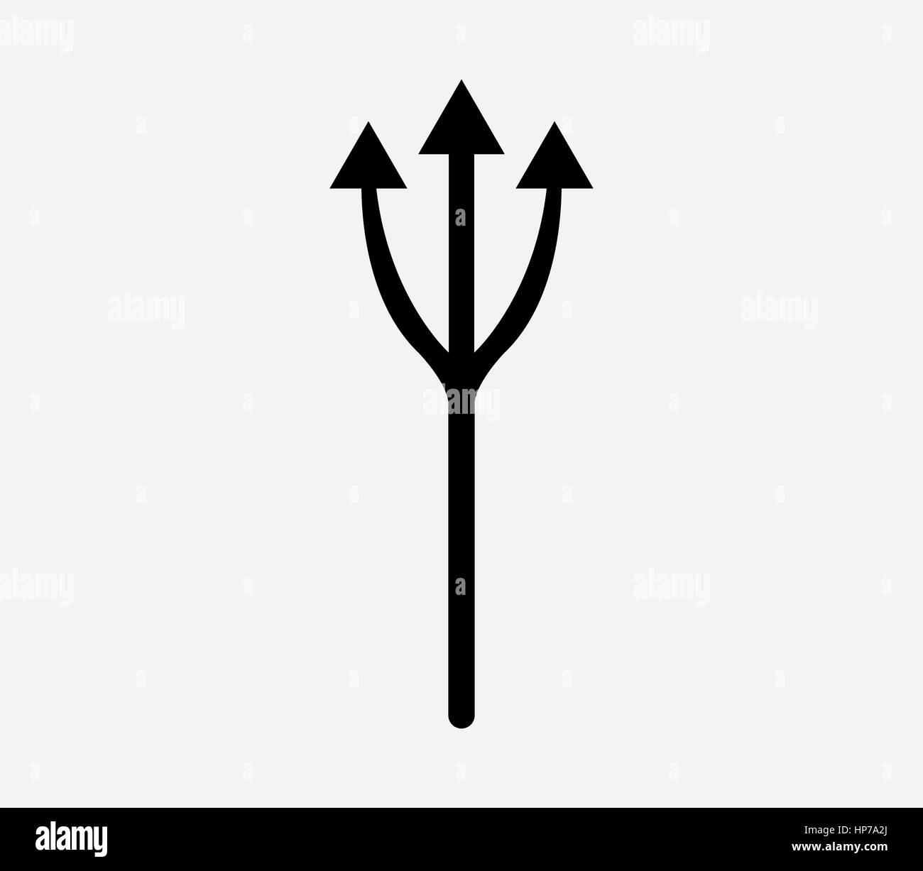 Trident Silhouette Png