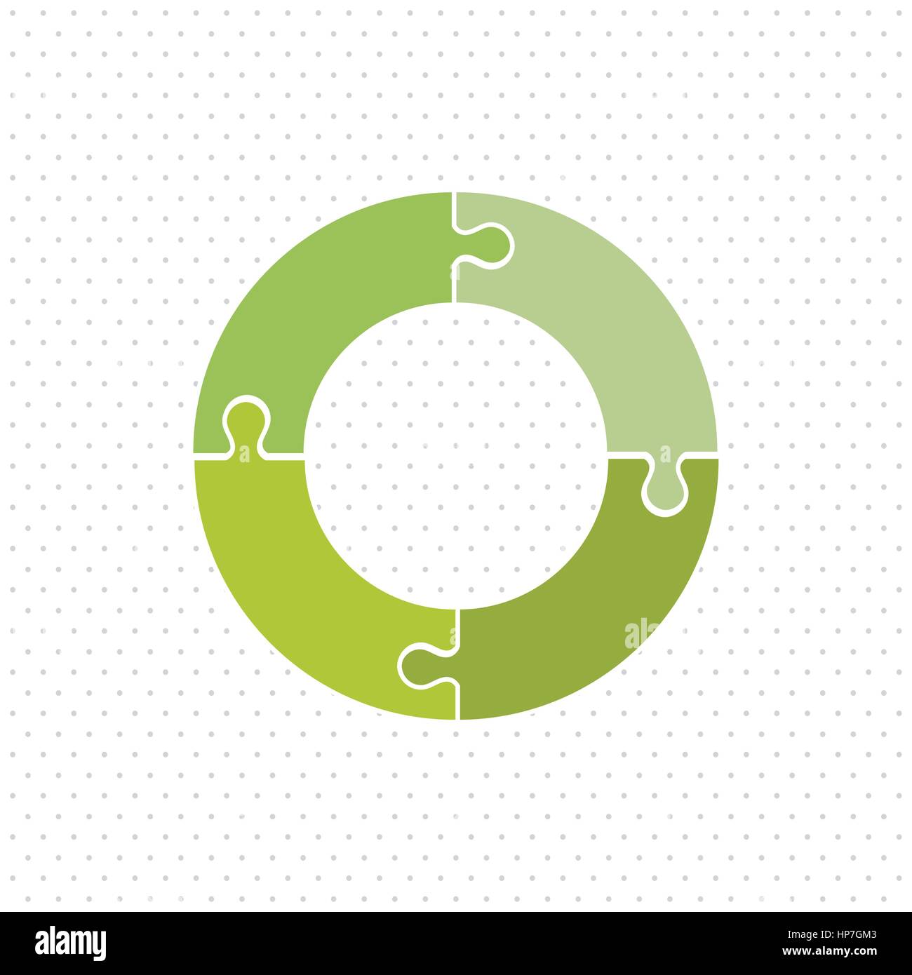 Puzzle concept with icon design, vector illustration 10 eps graphic ...