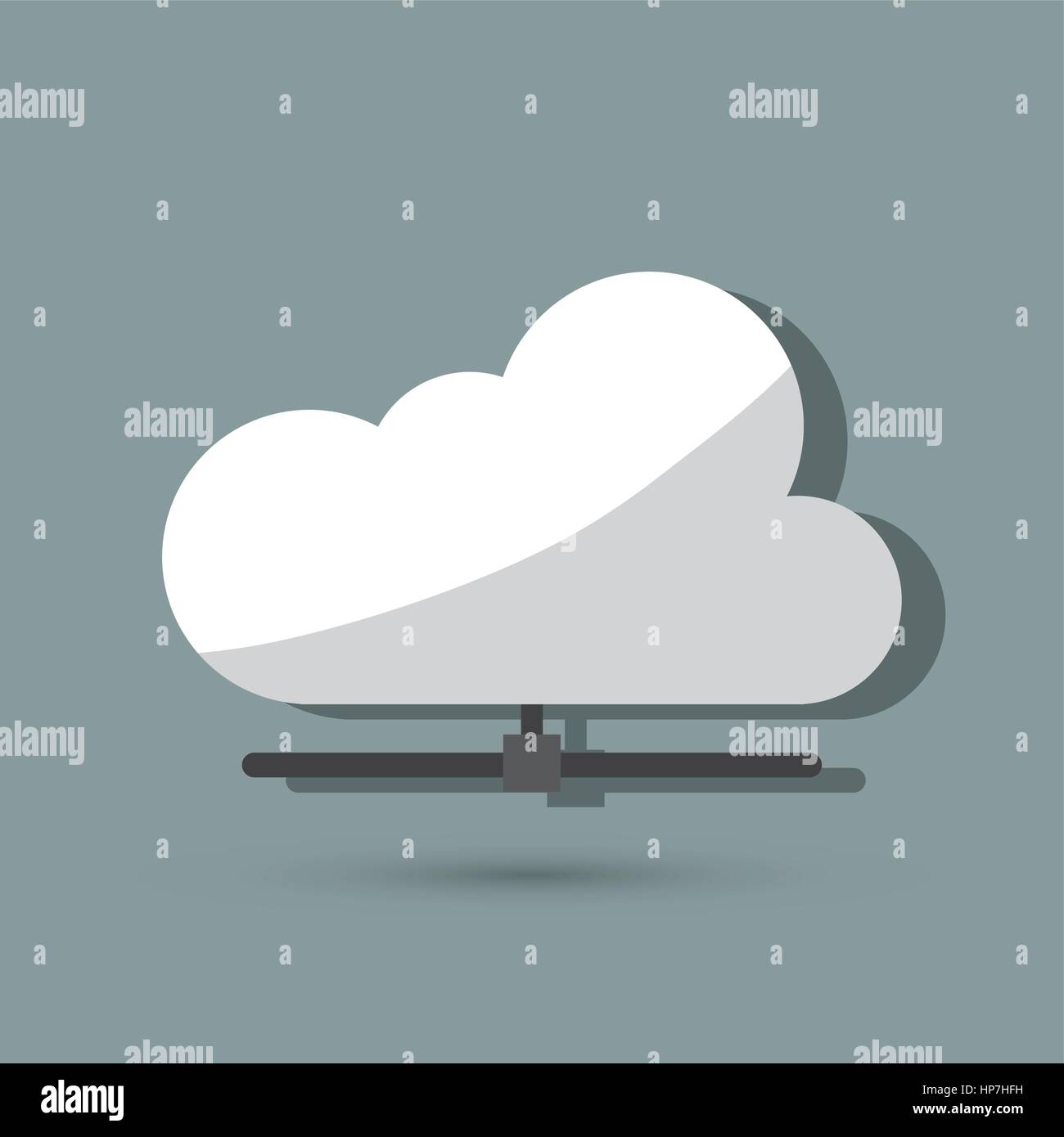technology concept with icon design, vector illustration 10 eps graphic ...