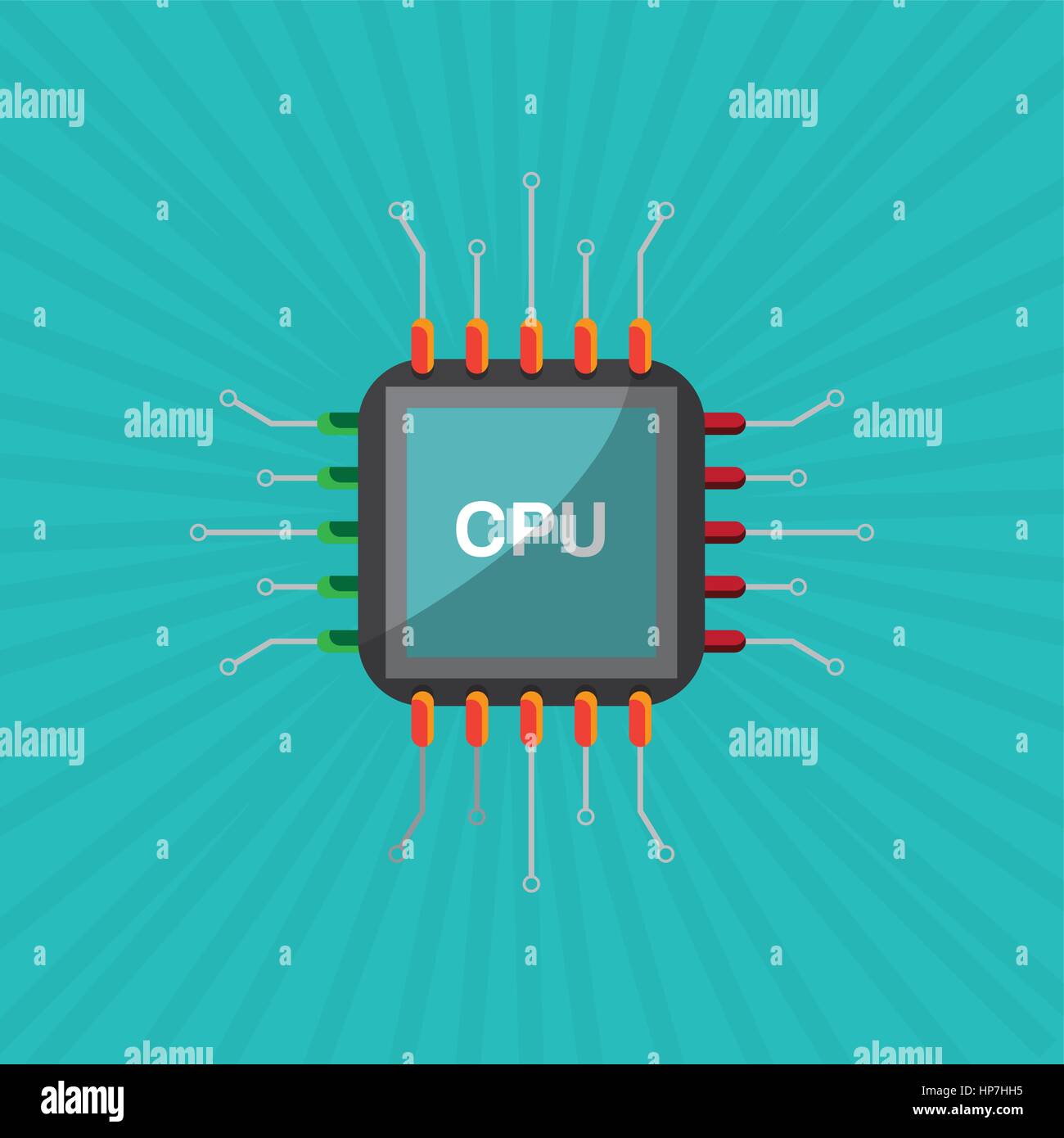 technology concept with icon design, vector illustration 10 eps graphic ...