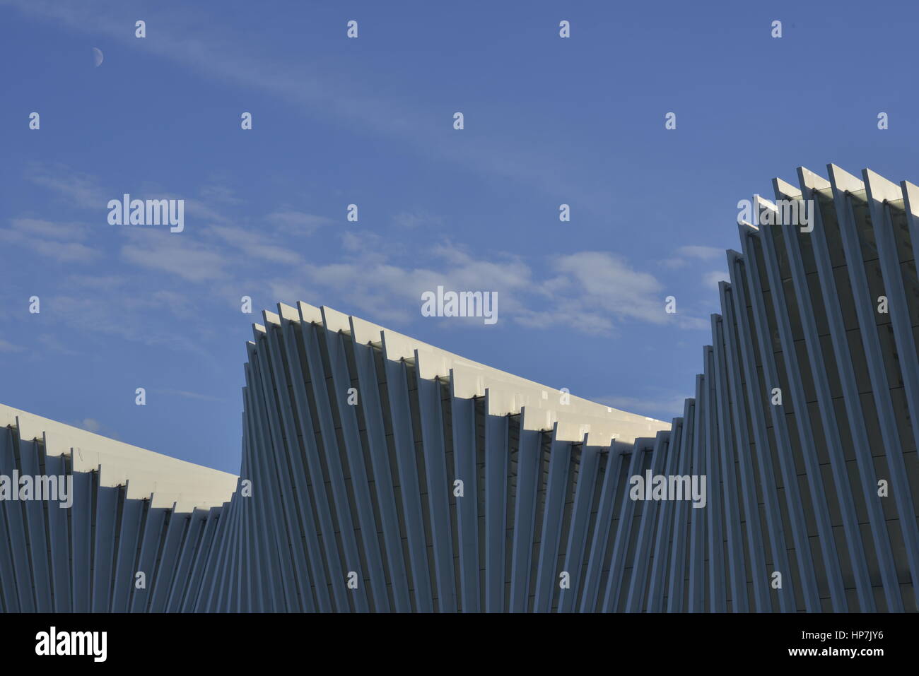 mediopadana station,reggio emilia,architect santiago calatrava Stock Photo