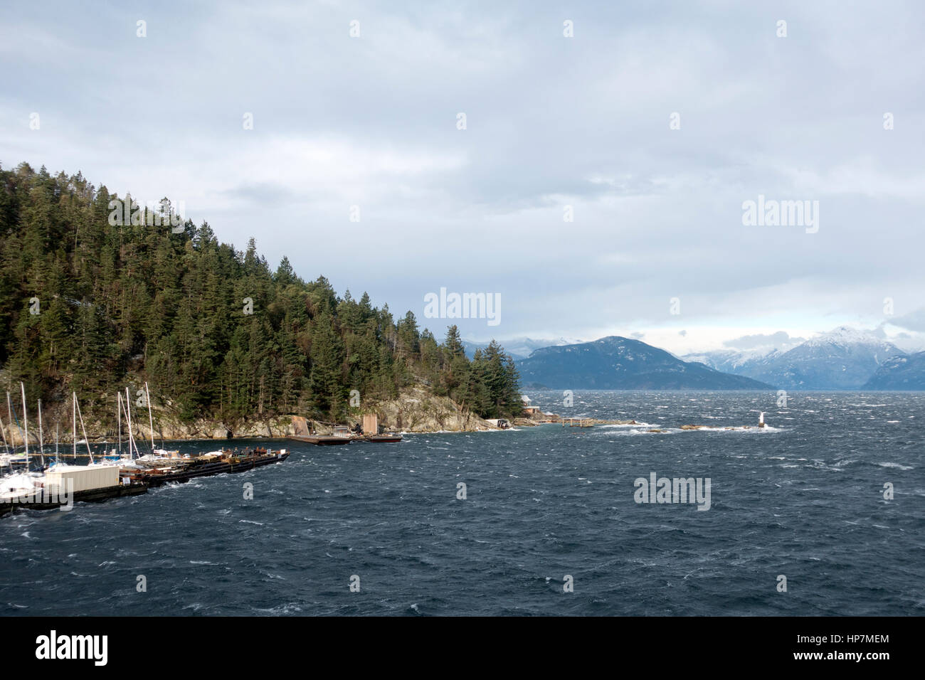 Horseshoe Bay, West Vancouver, British Columbia, Canada Stock Photo
