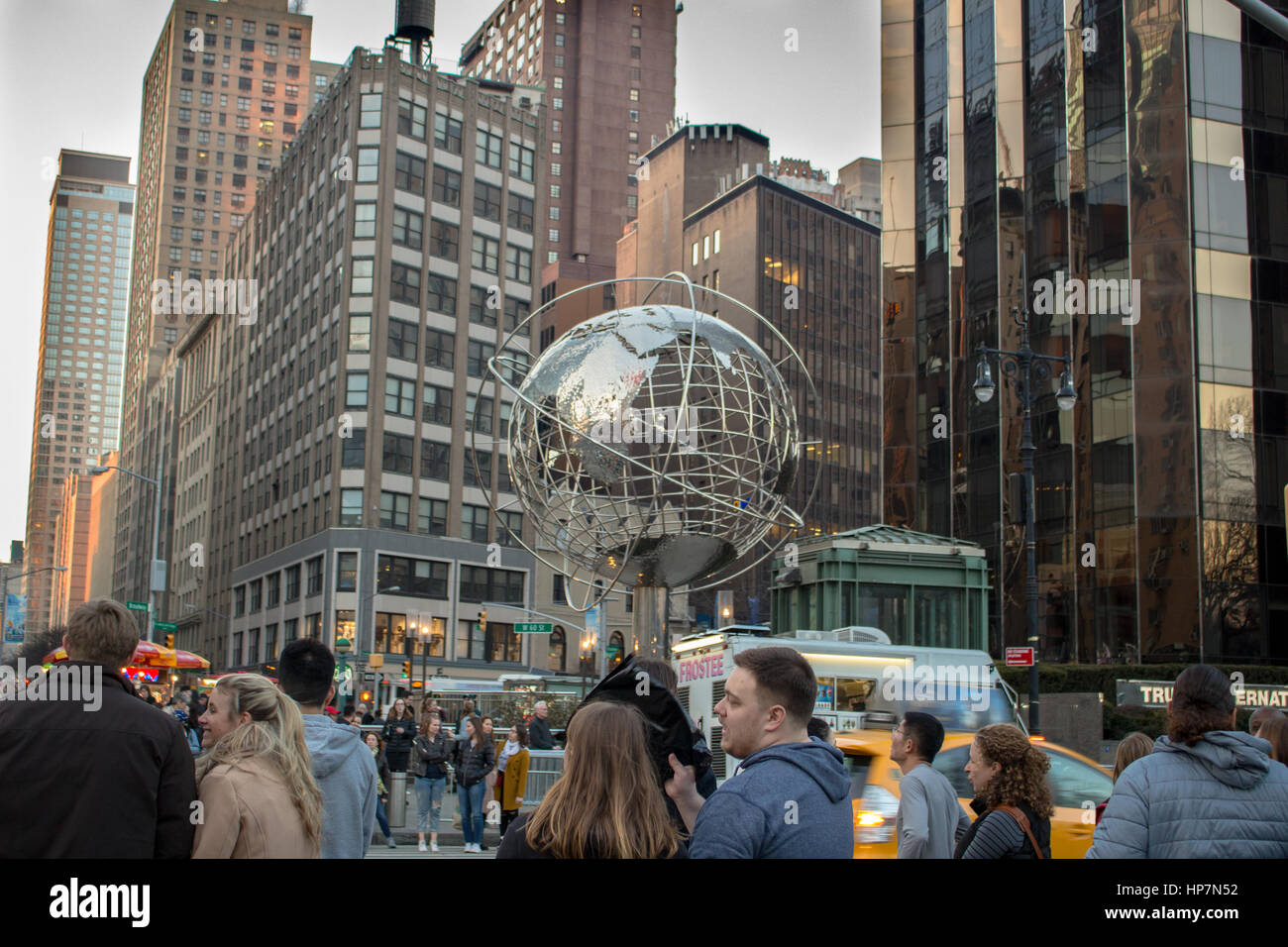 Columbus Circle in Manhattan New York Stock Photo - Alamy