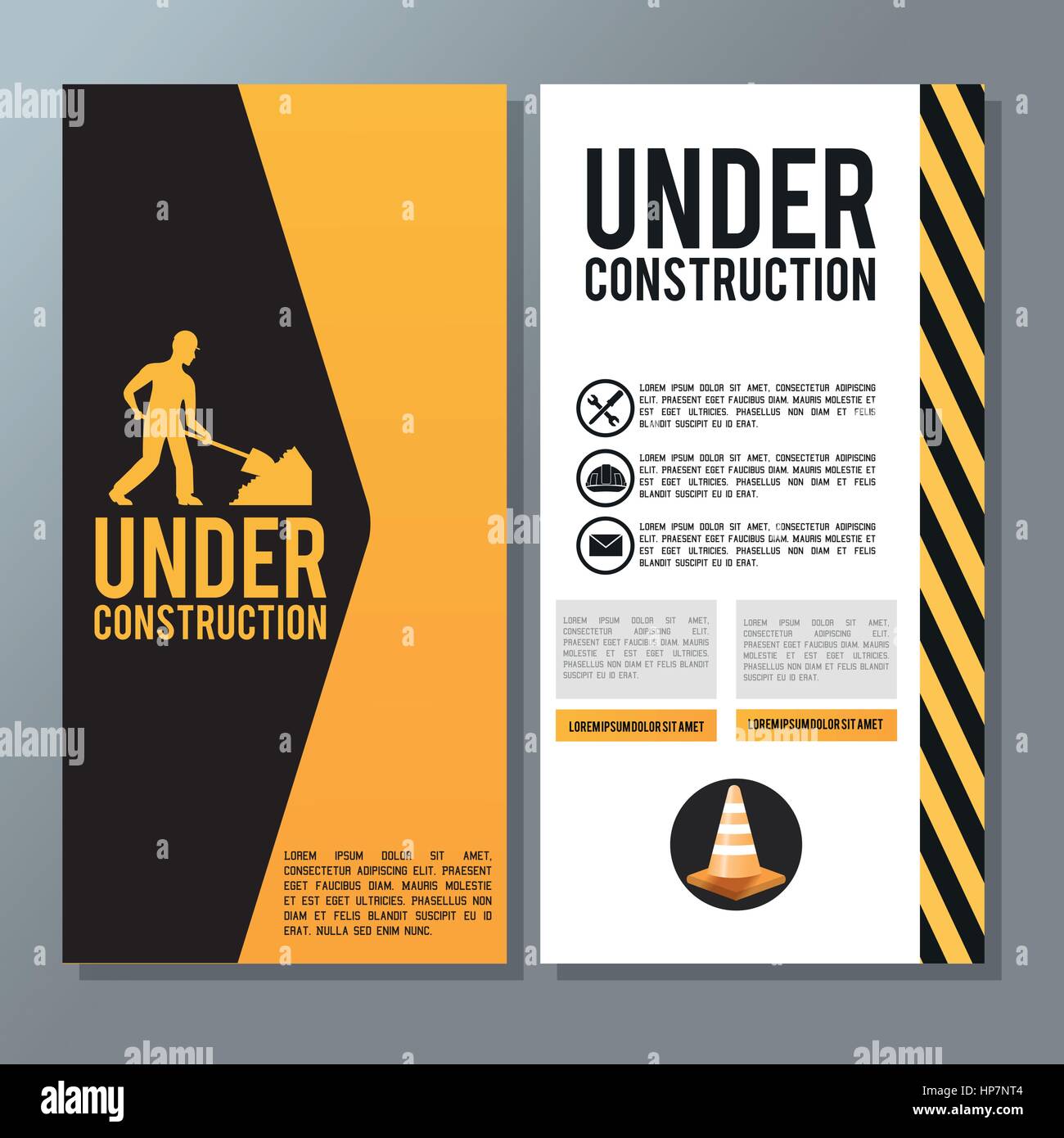 Under construction concept with icon design, vector illustration 10 eps ...