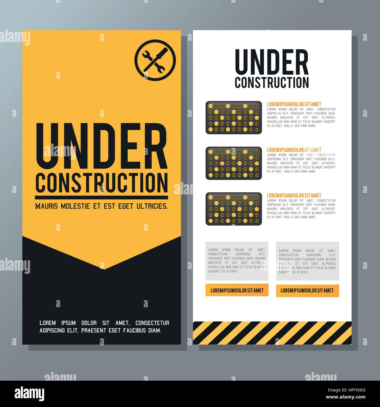 Under construction concept with icon design, vector illustration 10 eps ...