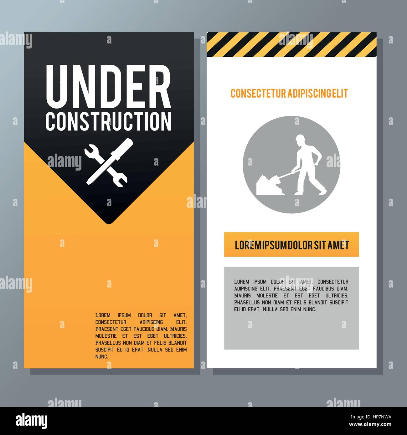 Under construction concept with icon design, vector illustration 10 eps ...