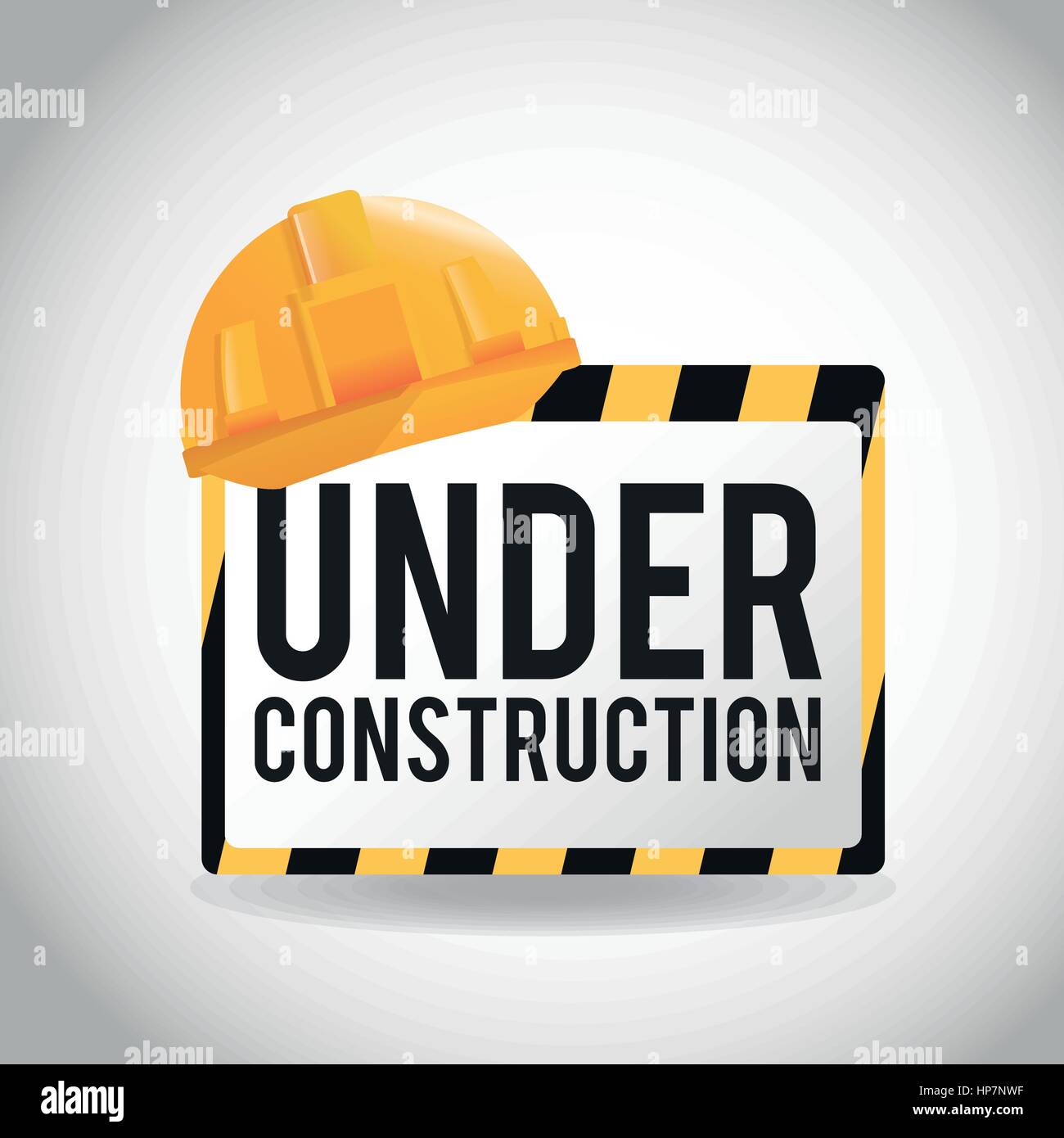 Under construction concept with icon design, vector illustration 10 eps ...