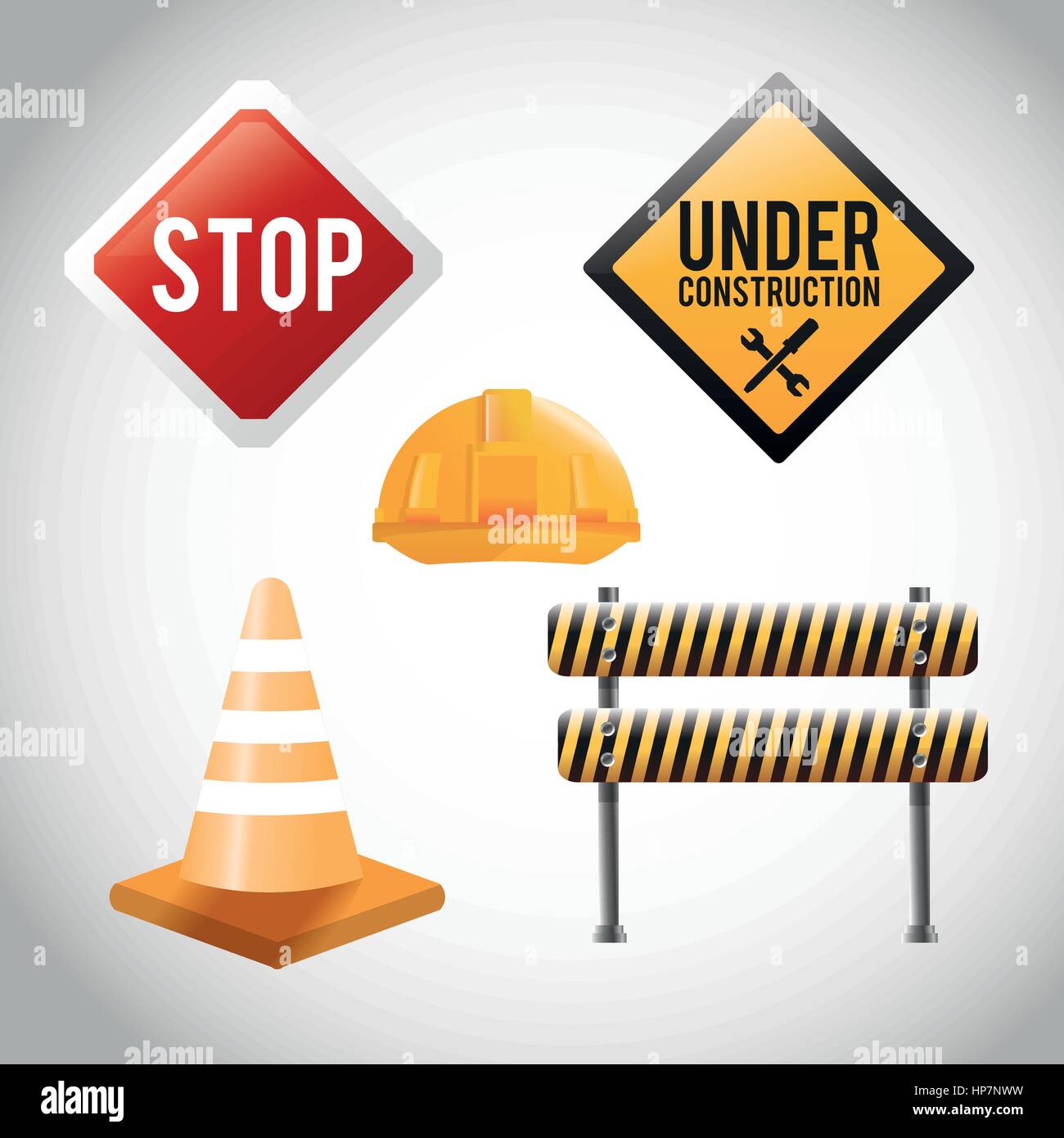 Under construction concept with icon design, vector illustration 10 eps ...