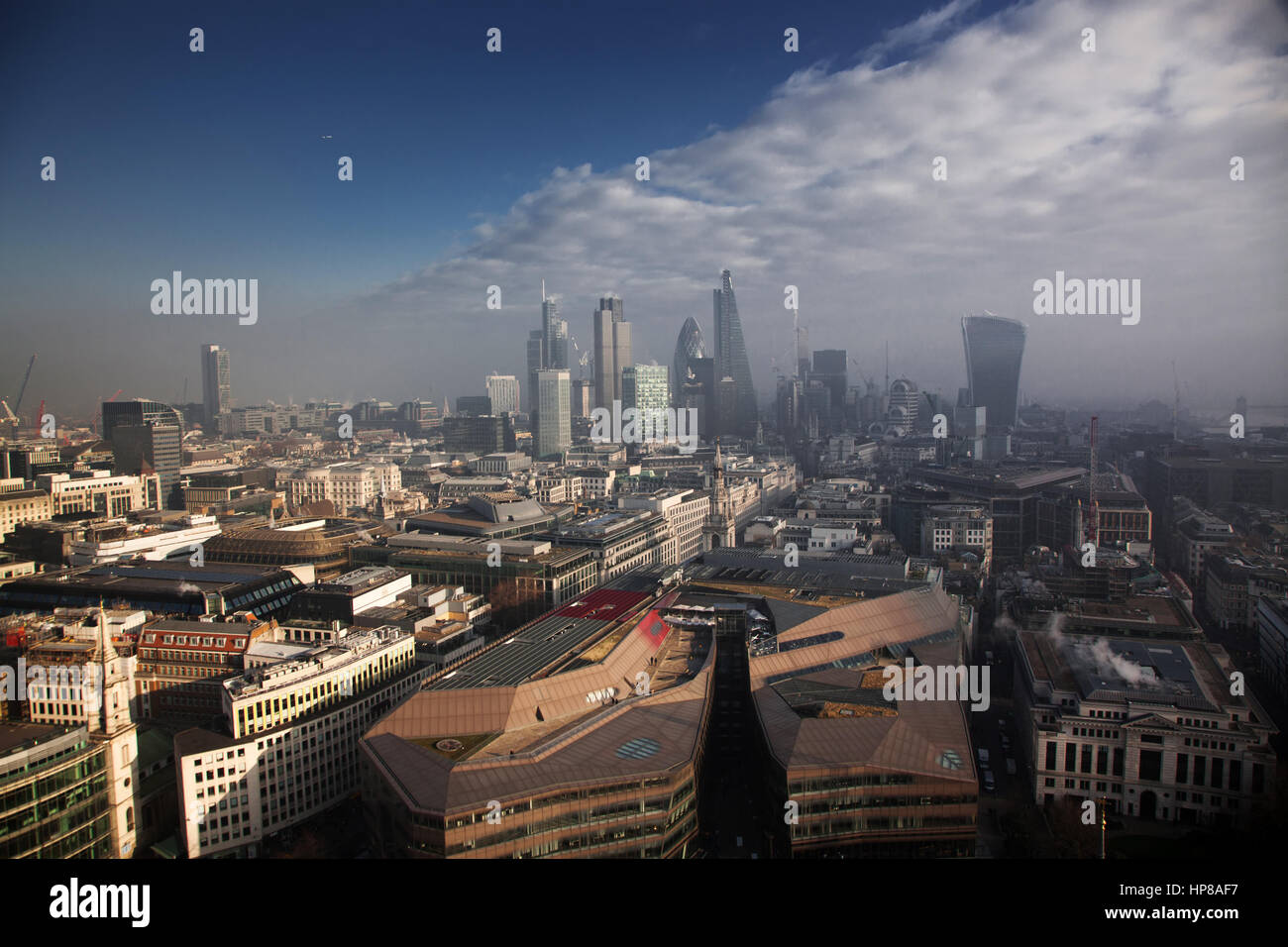 Uk city birds eye view hi-res stock photography and images - Alamy