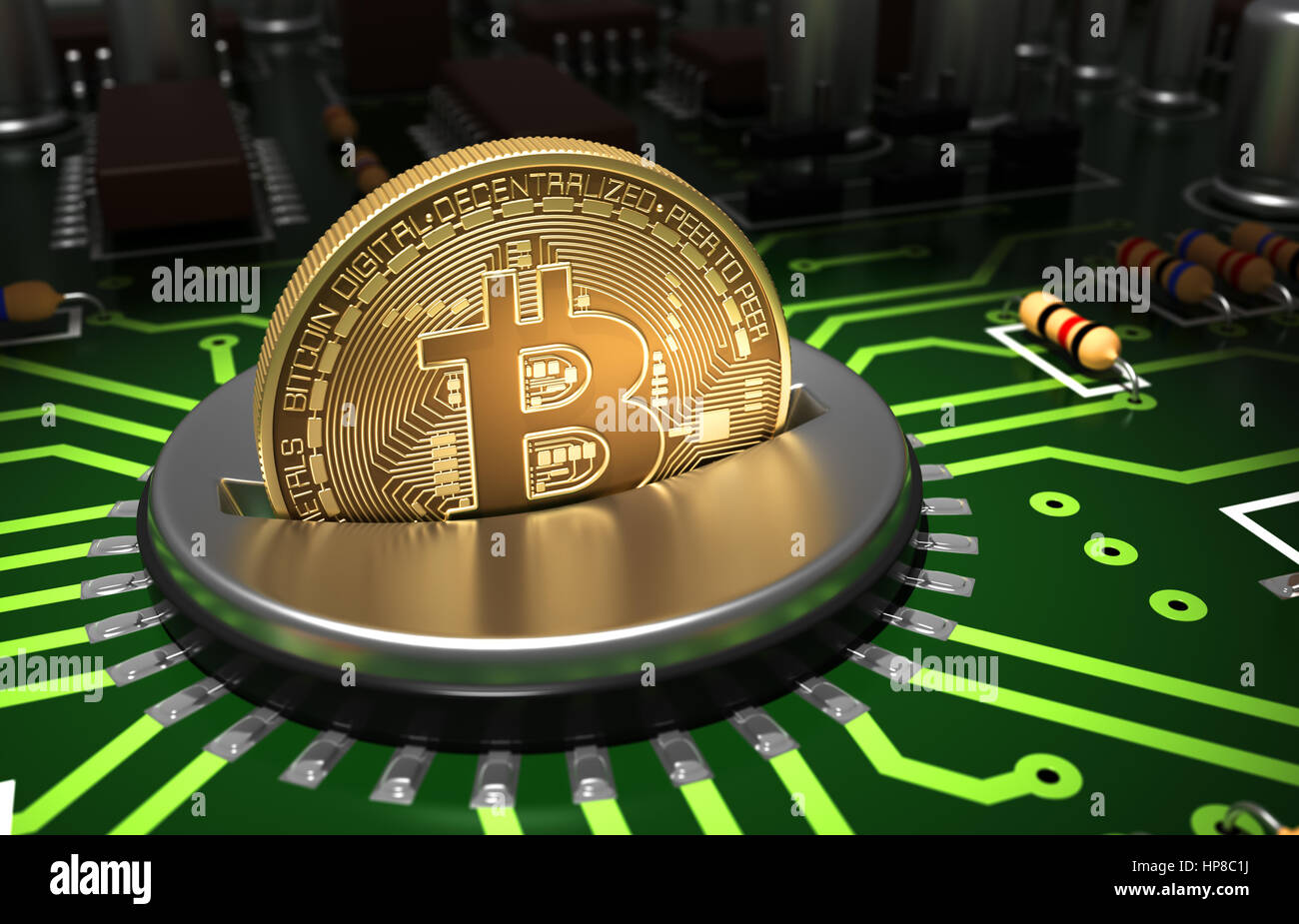 Gold bit coin hi-res stock photography and images - Page 9 - Alamy
