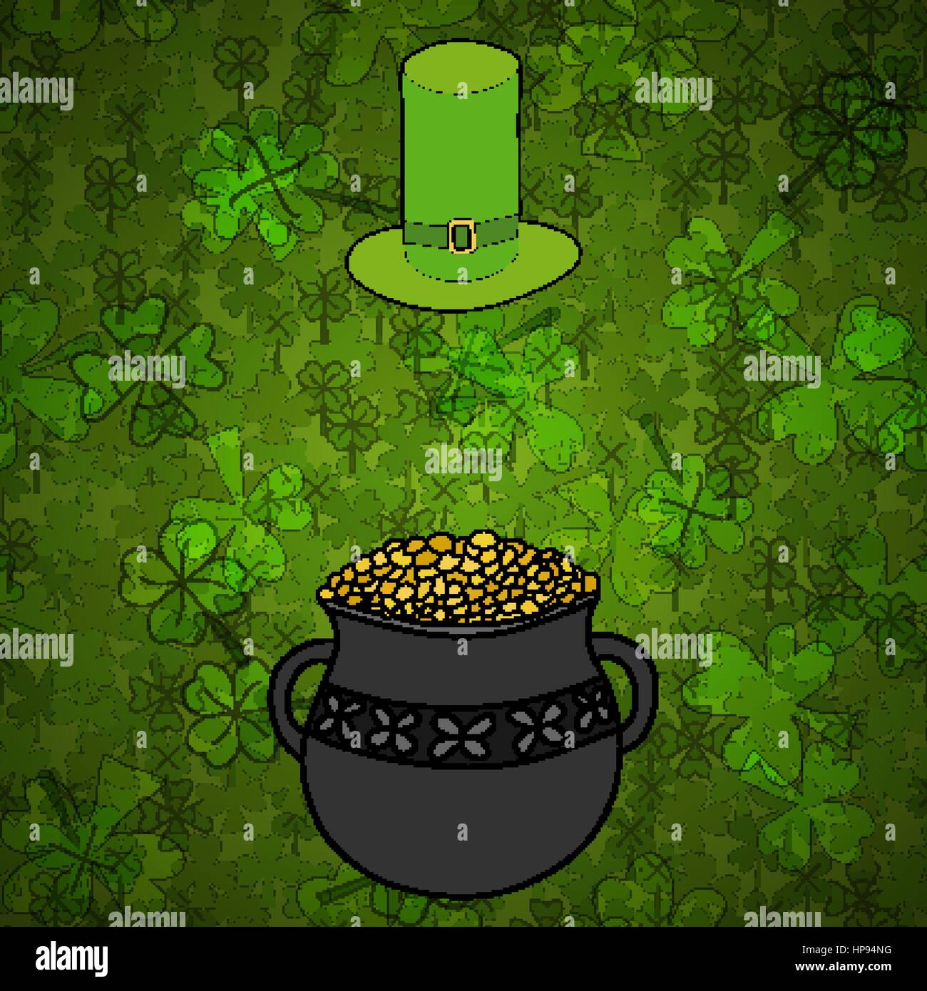 Saint Patrick's Day Vector Background Stock Vector