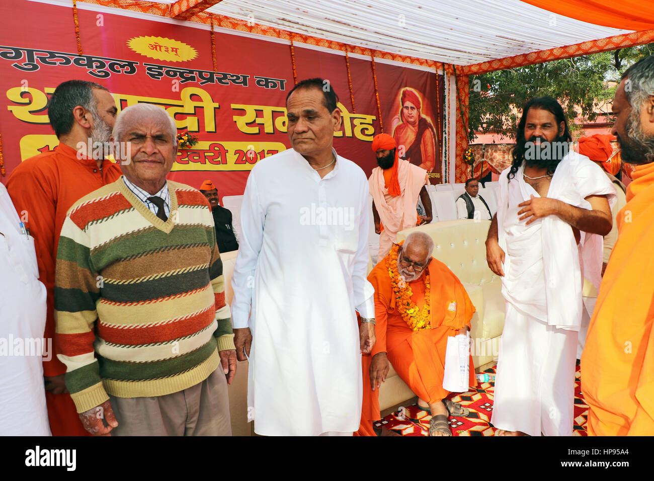 Arya Samaj an Indian religious movement celebrate its centenary celebration Stock Photo