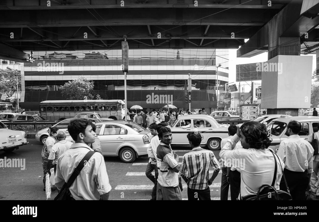 Kolkata taxi Black and White Stock Photos & Images Alamy